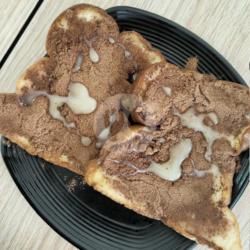 Roti Bakar Butter Susu Milo