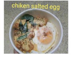 P Chiken Salted Egg Plus Sunny Side Up