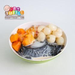 J5 (fresh Mango, Longan, Grass Jelly, Rainbow Jelly)