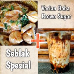 Seblak Spesial   Varian Boba Brown Sugar