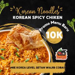 Mie Goreng Korean Spicy Chiken (beli 2 Gratis 1 Esteh)