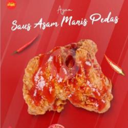 Ayam Saus Asam Manis Pedas - Sayap/paha Bawah