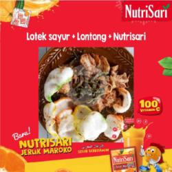 Paket Lotek Lontong   Nutrisari