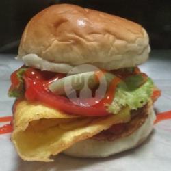 Burger Meat Chicken  Egg