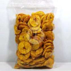 Keripik Pisang Nangka Manis Bentuk Koin 250gr