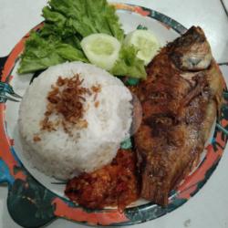 Nasi Ikan Nila Sambal Bawang