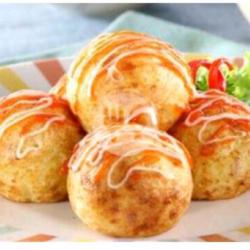 Takoyaki Sosis Keju