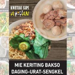 Mie Keriting   Bakso Daging Urat Sengkel Aan 39