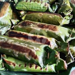 Nasi Bakar Cumi Pedas Manis