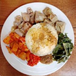 Nasi Padang Cincang   Kentang/terong