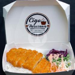 Chicken Katsu, Nasi