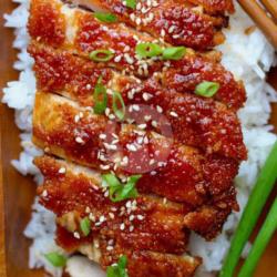 Chicken Katsu Spicy Sauce