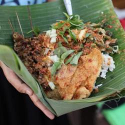 Nasi Pecel   Telor