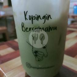 Ice Drink Greentea Milk Medium