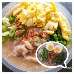 Bubur Ayam Broiler   Telur