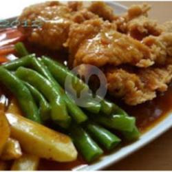 Paket Steak Ayam Crispy