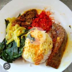 Nasi Limpa Sapi Bumbu Rendang