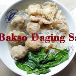 Bakso Daging Sapi Kosongan   Tetelan