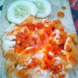 Ayam Geprek Sambel Balado   Nasi