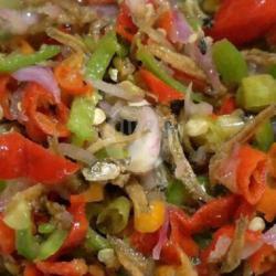 Teri Asin Sambel Matah