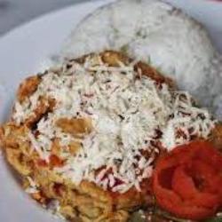 Paket Nasi Ayam Geprek Keju(dada)