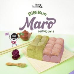 Maro Bun (matcha Taro)