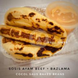 Bazlama Sosis Sauce Baked Beans