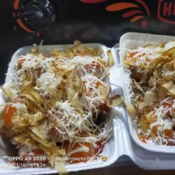 Takoyaki Telor Puyuh Isi : 6 Biji