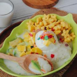 Avocado Sticky Rice Ice Cream