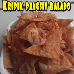 Kripik Pangsit Balado