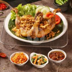 Bebek Utuh Goreng Kremes 1 Ekor