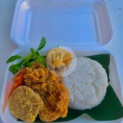 Nasi Ayam Geprek Joss Lengkap