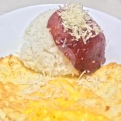 Nasi Ceplok Berasap Xtra Cheese