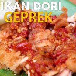 Ikan Dori Geprek   Nasi