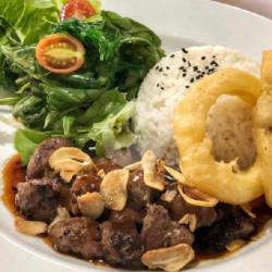 Saikoro Beef Steak