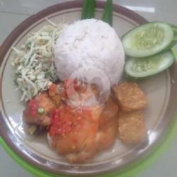 Paket Penyet (ayam Paha)