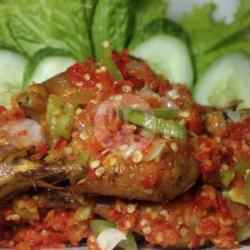 Ayam Goreng Penyet   Sambel Matah