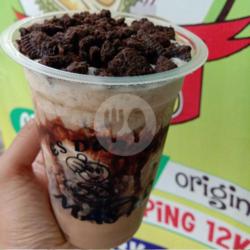 Cappucino Cincau Topping Oreo