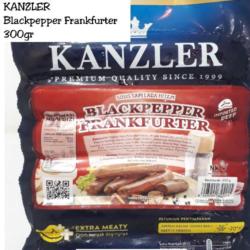 Kanzler Blackpepper Frankfurter 300gr