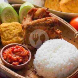 Paket Nasi Ayam Dada Goreng Lunak