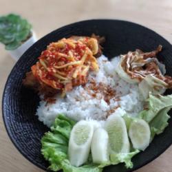 Ayam Penyet Sambal Mangga