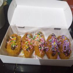 Pisang Krispy Toping