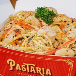 Spaghetti Spicy Seafood Mentai