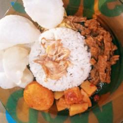 Nasi Uduk Perkedel Kentang