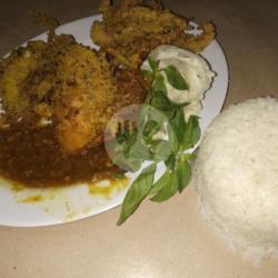 Nasi, Ayam Jamur Goreng Kremes