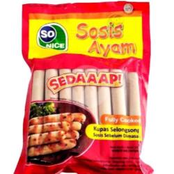 So Nice Sosis Ayam 375g