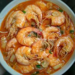 Udang Kelong Kuah Kare