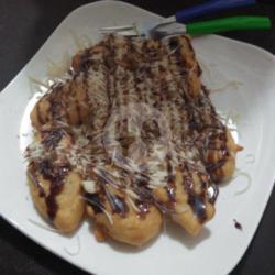 Pisang Goreng Coklat Keju