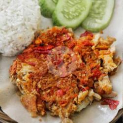 Telor  Geprek Crispy Nasi Hangat