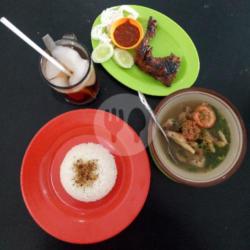 Paket 1 Ayam   Nasi   Sop Ceker   Ati Ampela